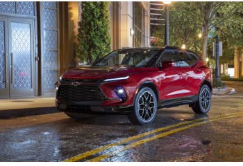 Full specifications and technical details 2022 Chevrolet Blazer (2019) (facelift 2022) 2.0 Turbo (231 Hp) AWD Hydra-Matic