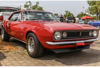 Full specifications and technical details 1966 Chevrolet Camaro I RS 327 V8 Turbo-Fire (275 Hp)