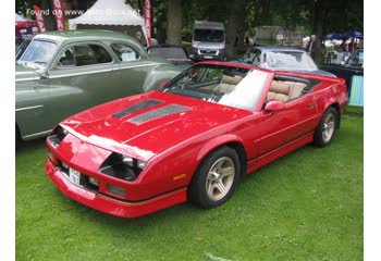 1991 Chevrolet Camaro III (facelift 1991) Convertible RS 3.1 V6 MFI (140 Hp) thumb image