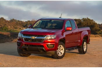 المواصفات والتفاصيل التقنية الكاملة 2017 Chevrolet Colorado II Extended Cab Long Box 3.6 V6 (308 Hp) Automatic