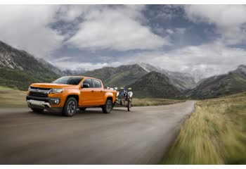 Full specifications and technical details 2021 Chevrolet Colorado II (facelift 2021) Crew Cab Short Box 3.6 V6 (308 Hp) 4WD Automatic