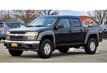 المواصفات والتفاصيل التقنية الكاملة 2007 Chevrolet Colorado I 2.9 i (185 Hp) 4WD