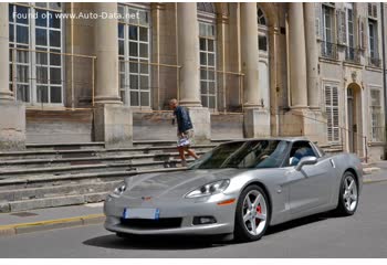 Full specifications and technical details 2004 Chevrolet Corvette Coupe (C6) 6.0 i V8 (405 Hp)