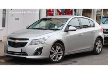 المواصفات والتفاصيل التقنية الكاملة 2013 Chevrolet Cruze Hatchback (facelift 2013) 1.7 TD (110 Hp) ECO