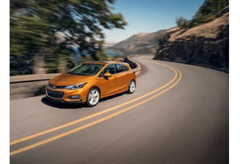 Full specifications and technical details 2017 Chevrolet Cruze Hatchback II 1.4 (155 Hp)