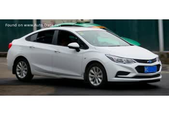 Full specifications and technical details 2016 Chevrolet Cruze Sedan II 1.4 (155 Hp)