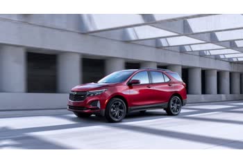 Full specifications and technical details 2021 Chevrolet Equinox III (facelift 2021) 1.5i Turbo (173 Hp) Hydra-Matic