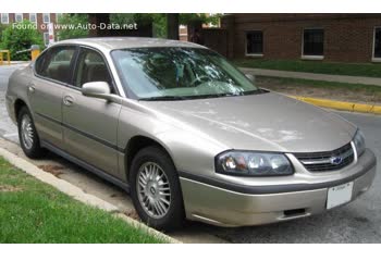 المواصفات والتفاصيل التقنية الكاملة 2004 Chevrolet Impala VIII (W) 3.8 i V6 SS (243 Hp)