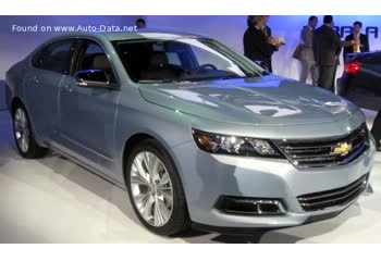 المواصفات والتفاصيل التقنية الكاملة 2013 Chevrolet Impala X 3.6 V6 (305 Hp) Automatic