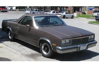 1981 Chevrolet Malibu El Camino (Sedan Pickup, facelift 1981) 5.7 d V8 (105 Hp) Automatic thumb image