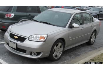 المواصفات والتفاصيل التقنية الكاملة 2007 Chevrolet Malibu VI (facelift 2006) 3.5i V6 12V (217 Hp) Automatic