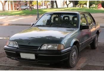 المواصفات والتفاصيل التقنية الكاملة 1982 Chevrolet Monza (Brazil) 2.0 i (110 Hp)