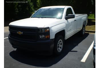 المواصفات والتفاصيل التقنية الكاملة 2013 Chevrolet Silverado 1500 III Regular Cab 5.3 V8 EcoTec3 (355 Hp) Automatic