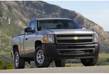 المواصفات والتفاصيل التقنية الكاملة 2011 Chevrolet Silverado 2500 HD II (GMT900, facelift 2011) Regular Cab Long Box 6.0 V8 (360 Hp) Automatic