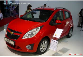 Full specifications and technical details 2009 Chevrolet Spark III 1.0 16V (68 Hp)