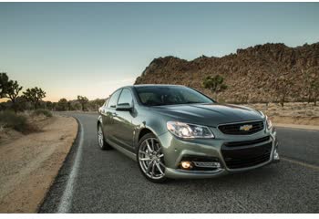 المواصفات والتفاصيل التقنية الكاملة 2014 Chevrolet SS 6.2 V8 (415 Hp) Automatic