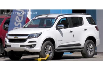 المواصفات والتفاصيل التقنية الكاملة 2016 Chevrolet Trailblazer II (facelift 2016) 2.5d (163 Hp)