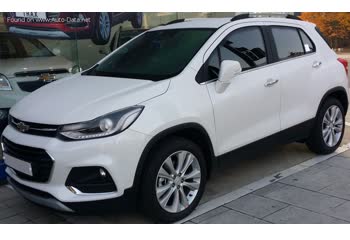 Full specifications and technical details 2017 Chevrolet Trax I (facelift 2017) 1.4 (140 Hp) Automatic