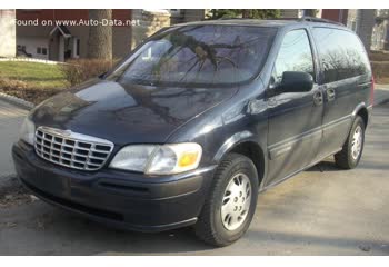 المواصفات والتفاصيل التقنية الكاملة 1999 Chevrolet Venture (U) 3.4 i V6 (188 Hp)