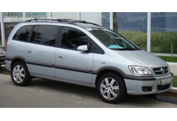 2001 Chevrolet Zafira 2.0 8V (116 Hp) thumb image