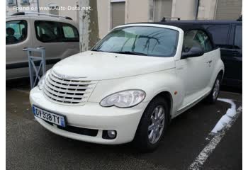 Full specifications and technical details 2004 Chrysler PT Cruiser Cabrio 2.0 i 16V (136 Hp)