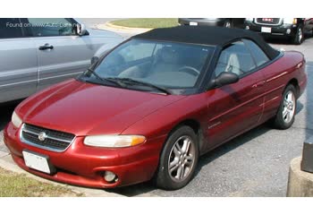 1996 Chrysler Stratus Cabrio (JX) 2.0 LE (131 Hp) thumb image