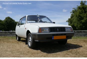 1984 Citroen Axel 12 TRS 1.3 (61 Hp) thumb image