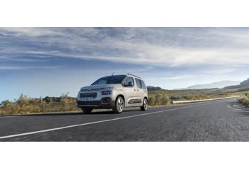 المواصفات والتفاصيل التقنية الكاملة 2018 Citroen Berlingo III M (Phase I, 2018) 1.5 BlueHDi (130 Hp) Automatic S&S 7 Seat