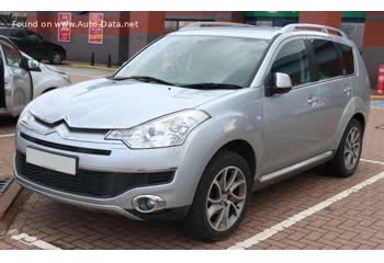 المواصفات والتفاصيل التقنية الكاملة 2007 Citroen C-Crosser 2.4i 16V (170 Hp)