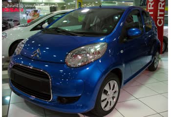 Full specifications and technical details 2008 Citroen C1 I (Phase II, 2008 3-door) 1.0i (68 Hp)