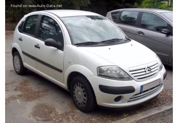 Full specifications and technical details 2002 Citroen C3 I (Phase I, 2002) 1.4i (73 Hp)