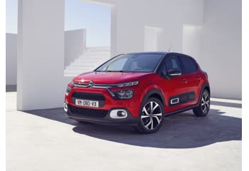 Full specifications and technical details 2020 Citroen C3 III (Phase II, 2020) 1.2 PureTech (110 Hp)