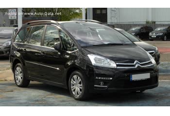 المواصفات والتفاصيل التقنية الكاملة 2010 Citroen C4 I Grand Picasso (Phase II, 2010) 1.6 THP (156 Hp) EGS