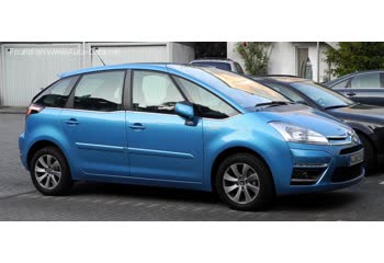 المواصفات والتفاصيل التقنية الكاملة 2010 Citroen C4 I Picasso (Phase II, 2010) 1.6 HDI (112 Hp)