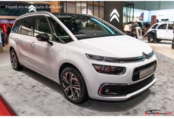 المواصفات والتفاصيل التقنية الكاملة 2018 Citroen C4 SpaceTourer  (Phase I, 2018) 1.5 BlueHDi (131 Hp)