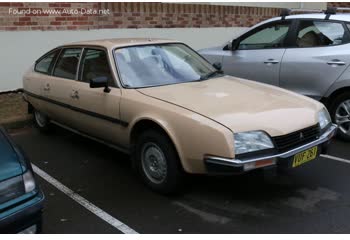 Full specifications and technical details 1982 Citroen CX I (Phase I, 1982) 20 (106 Hp)