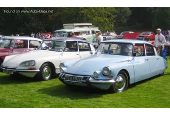 Full specifications and technical details 1965 Citroen DS II 21 (109 Hp)