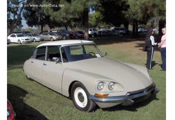 المواصفات والتفاصيل التقنية الكاملة 1969 Citroen ID III 19 (91 Hp)