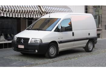 Full specifications and technical details 2004 Citroen Jumpy I (facelift 2004) 2.0 HDi (94 Hp)