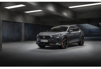 Full specifications and technical details 2021 Cupra Formentor 2.0 TSI (190 Hp) 4Drive DSG