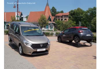 المواصفات والتفاصيل التقنية الكاملة 2018 Dacia Lodgy (facelift 2017) 1.5 Blue dCi (116 Hp)