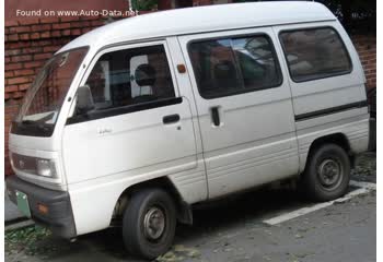 المواصفات والتفاصيل التقنية الكاملة 1991 Daewoo Damas 0.8 i (38 Hp)