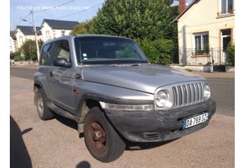 المواصفات والتفاصيل التقنية الكاملة 1999 Daewoo Korando (KJ) 2.3 (143 Hp) Automatic