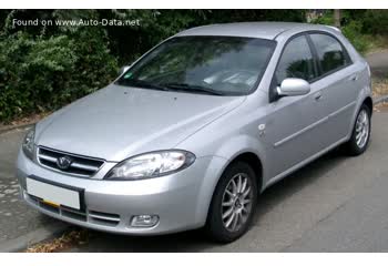 المواصفات والتفاصيل التقنية الكاملة 2003 Daewoo Lacetti 1.8 i 16V (122 Hp)