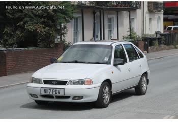 Full specifications and technical details 1995 Daewoo Nexia Hatchback (KLETN) 1.5 i (75 Hp)