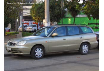 Full specifications and technical details 2001 Daewoo Nubira Wagon II 1.6 i (106 Hp) Automatic