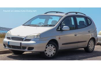 المواصفات والتفاصيل التقنية الكاملة 2001 Daewoo Tacuma 2.0 i 16V (121 Hp)