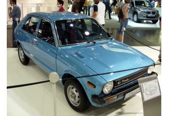 Full specifications and technical details 1977 Daihatsu Charade I (G10) 1.0 (50 Hp)