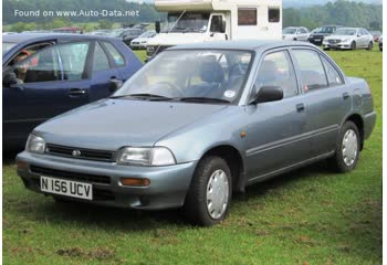 المواصفات والتفاصيل التقنية الكاملة 1998 Daihatsu Charade IV (G200) 1.6 i 16V (105 Hp)