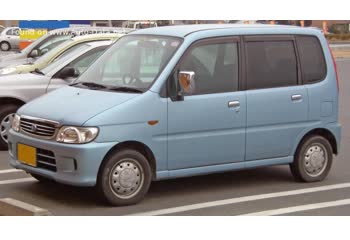 المواصفات والتفاصيل التقنية الكاملة 1998 Daihatsu Move (L9) 1.0 i 12V (56 Hp)